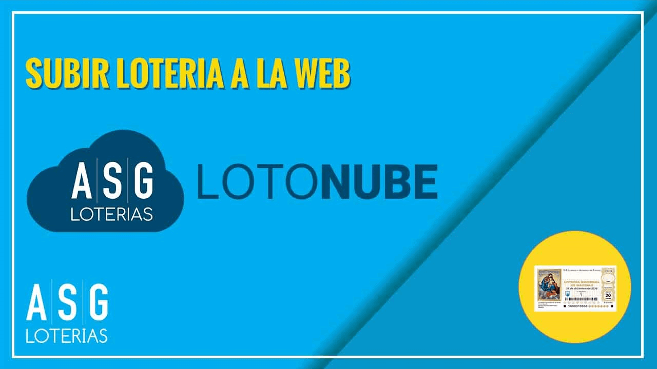 Subir Lotería a la web