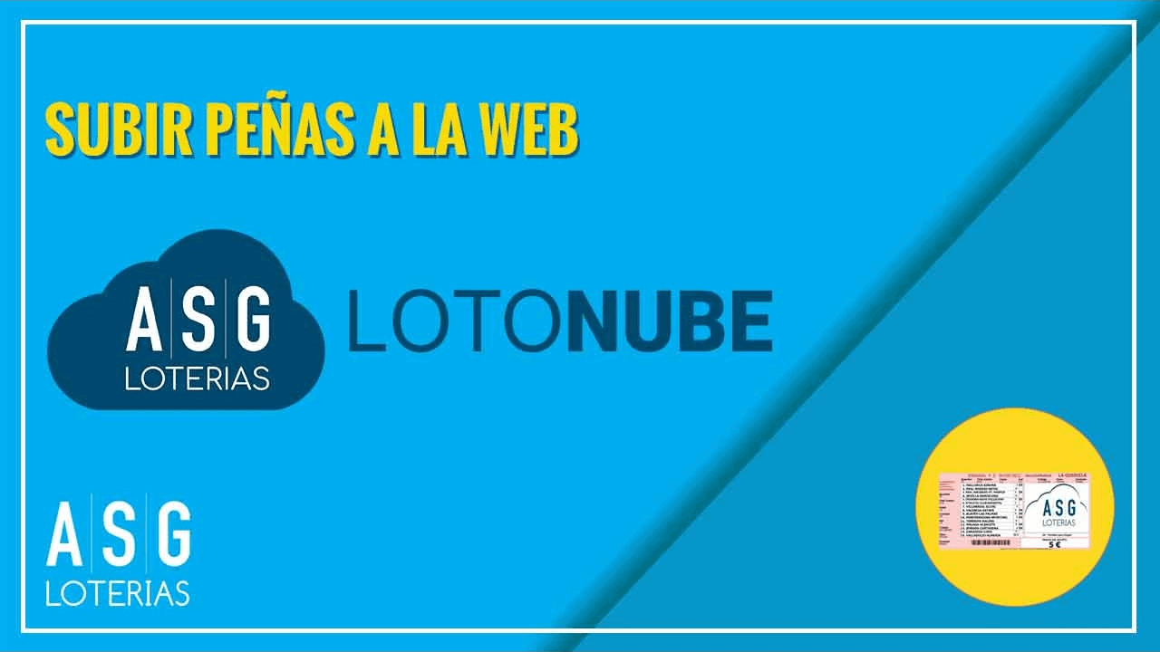 Subir peñas a la web