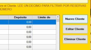 crear y gestionar clientes