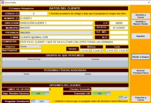 crear y gestionar clientes
