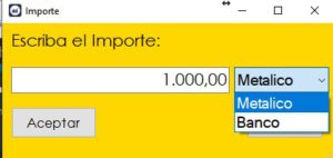 crear añadir y devolver depósito