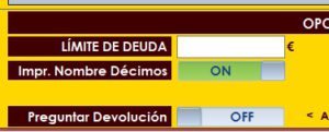 Gestionar deuda de clientes